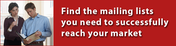 Find the mailing lists you need to reach your market.